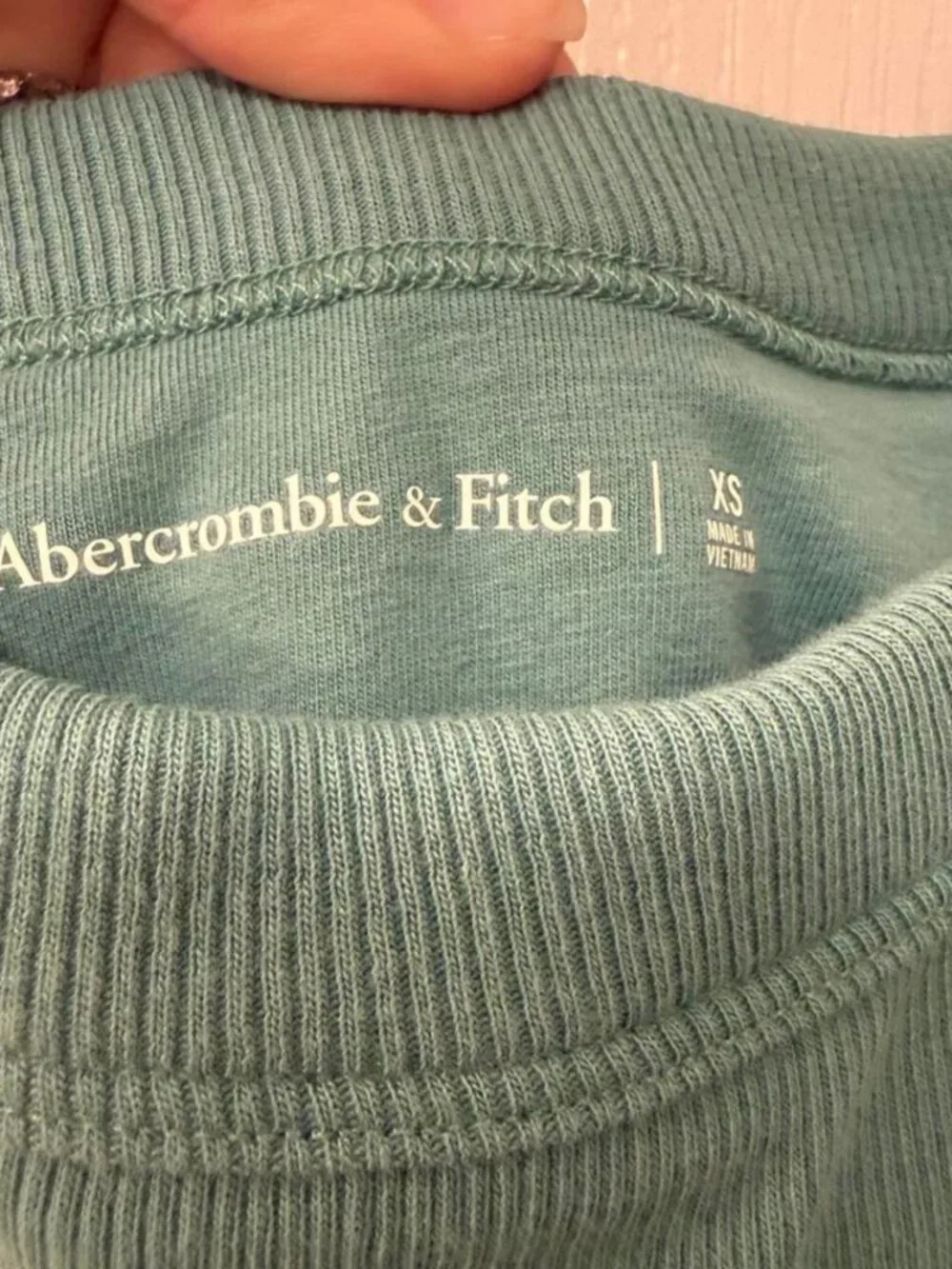 Abercrombie & Fitch Women's Green and Blue Dress